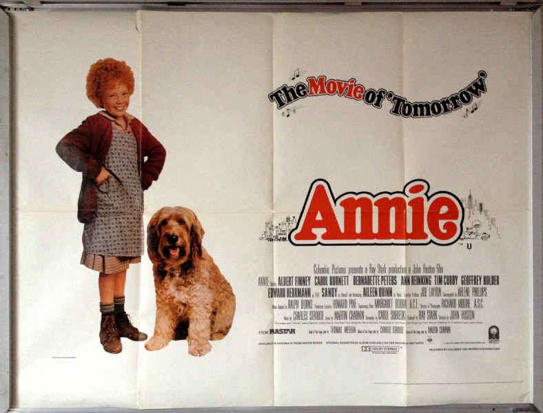 ANNIE: UK Quad Film Poster ANNIE: UK Quad Film Poster