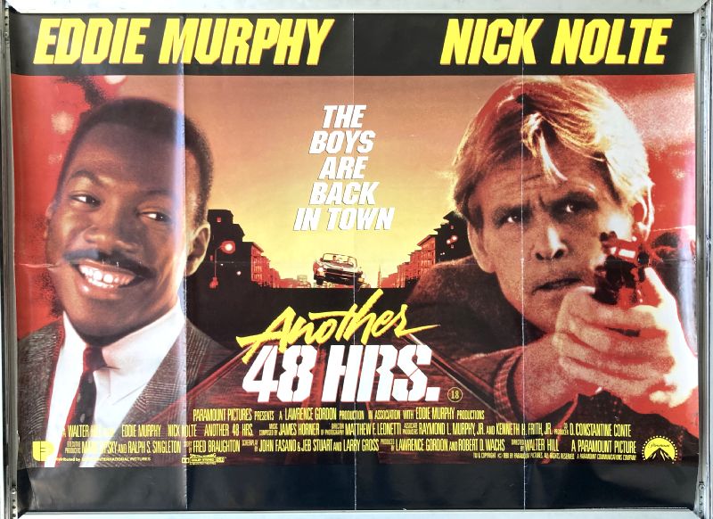 Cinema Poster: ANOTHER 48 HOURS 1990 (Quad) Eddie Murphy Nick Nolte Cinema Poster: ANOTHER 48 HOURS 1990 (Quad) Eddie Murphy Nick Nolte