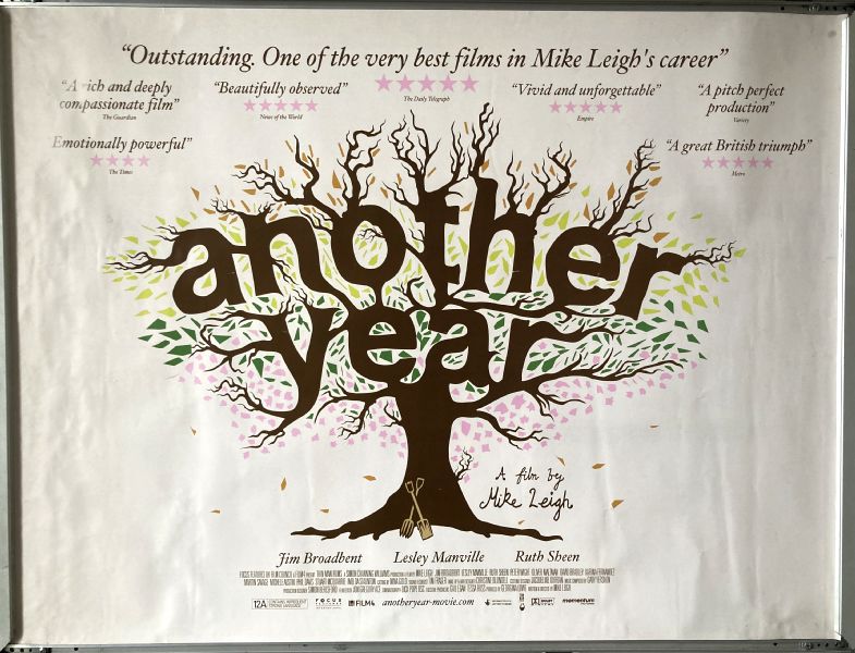 Cinema Poster: ANOTHER YEAR 2010 (Quad) Jim Broadbent Ruth Sheen Cinema Poster: ANOTHER YEAR 2010 (Quad) Jim Broadbent Ruth Sheen