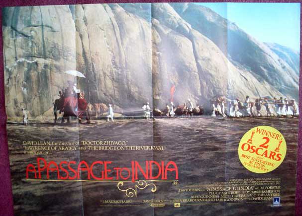 A PASSAGE TO INDIA: V2 UK Quad Film Poster A PASSAGE TO INDIA: V2 UK Quad Film Poster