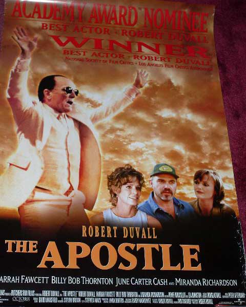 APOSTLE, THE: Award One Sheet Film Poster APOSTLE, THE: Award One Sheet Film Poster