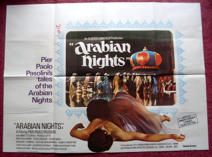 ARABIAN NIGHTS: UK Quad Film Poster ARABIAN NIGHTS: UK Quad Film Poster