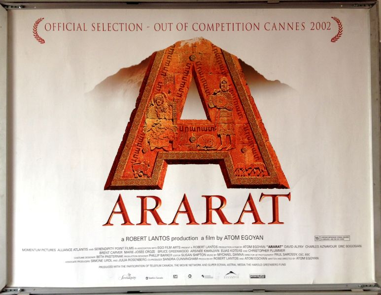 Cinema Poster: ARARAT 2003 (Quad) Charles Aznavour Brent Carver Eric Bogosian Cinema Poster: ARARAT 2003 (Quad) Charles Aznavour Brent Carver Eric Bogosian