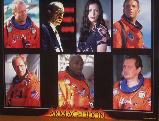 ARMAGEDDON: Lobby Card (Character Montage) ARMAGEDDON: Lobby Card (Character Montage)