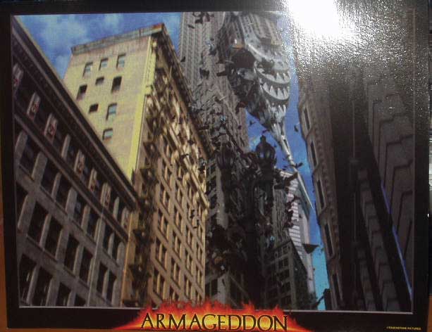 ARMAGEDDON: Lobby Card (Falling Chrysler Building)