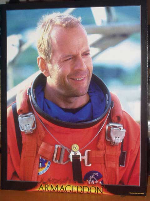 ARMAGEDDON: Lobby Card (Bruce Willis)
