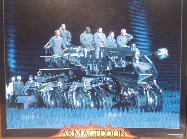 ARMAGEDDON: Lobby Card (Asteroid Buggy)