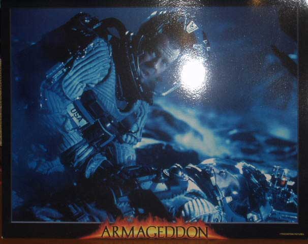 ARMAGEDDON: Lobby Card (Willis & Dead Pal)