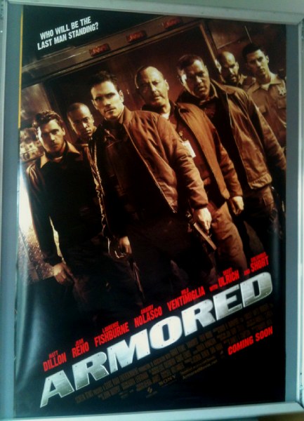 ARMORED/ARMOURED : One Sheet Film Poster