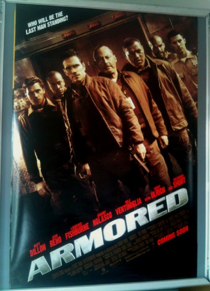 ARMORED/ARMOURED : One Sheet Film Poster ARMORED/ARMOURED : One Sheet Film Poster