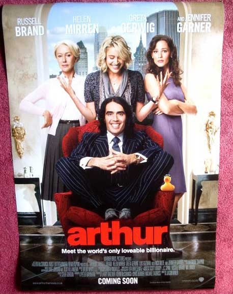 ARTHUR: One Sheet Film Poster ARTHUR: One Sheet Film Poster