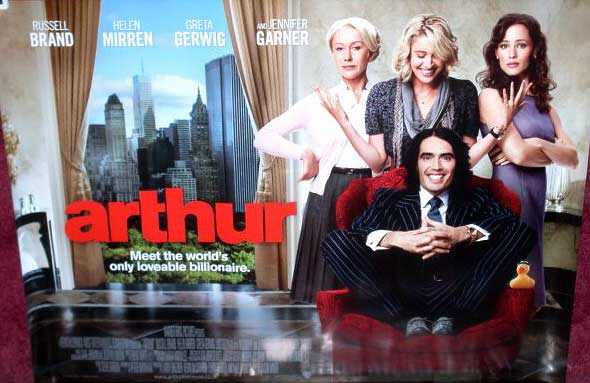 ARTHUR (REMAKE): UK Quad Film Poster