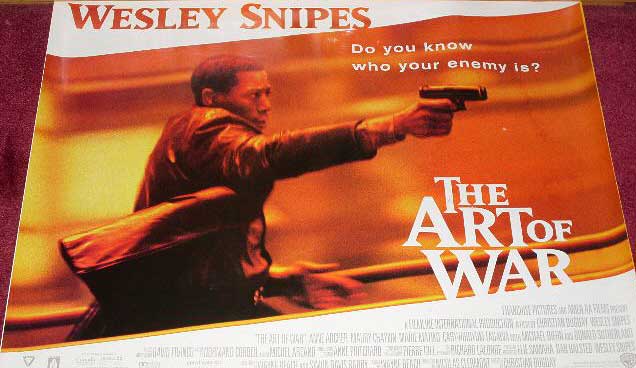ART OF WAR, THE: UK Quad Film Poster ART OF WAR, THE: UK Quad Film Poster