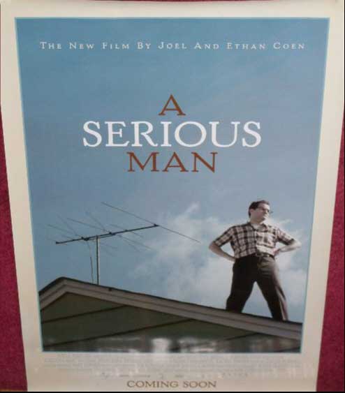 A SERIOUS MAN: One Sheet Film Poster A SERIOUS MAN: One Sheet Film Poster
