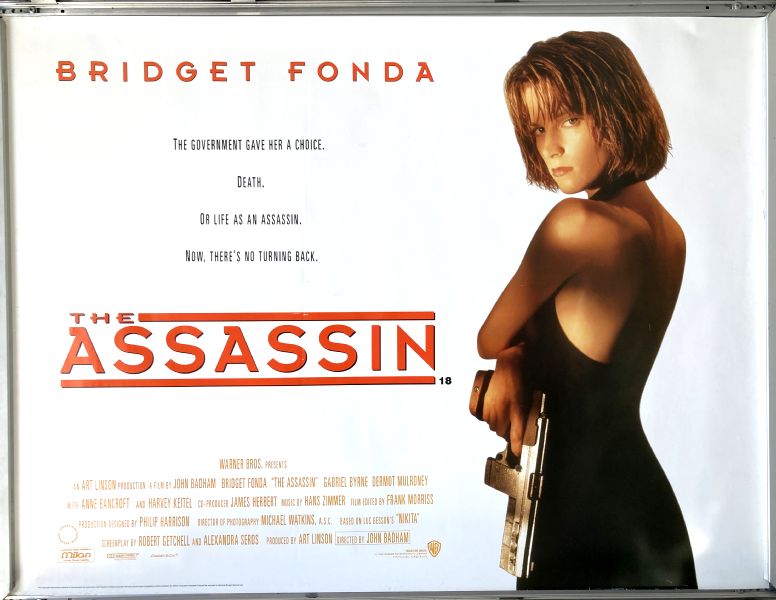 Cinema Poster: ASSASSIN, THE 1993 (Quad) Bridget Fonda Gabriel Byrne Harvey Keitel Cinema Poster: ASSASSIN, THE 1993 (Quad) Bridget Fonda Gabriel Byrne Harvey Keitel