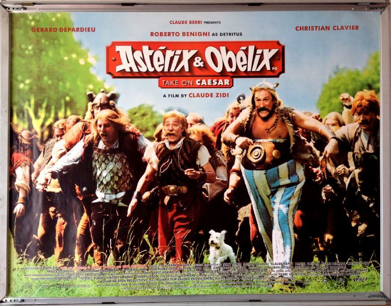 Cinema Poster: ASTERIX & OBELIX TAKE ON CAESER 2000 (Quad) Christian Clavier Grard Depardieu