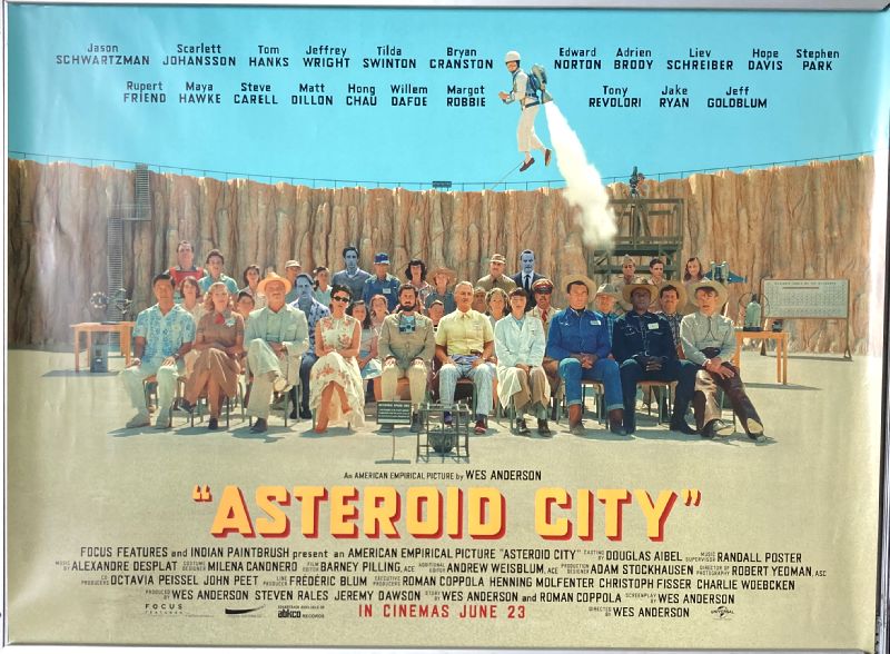 Cinema Poster: ASTEROID CITY 2023 (Quad) Edward Norton Tom Hanks Cinema Poster: ASTEROID CITY 2023 (Quad) Edward Norton Tom Hanks