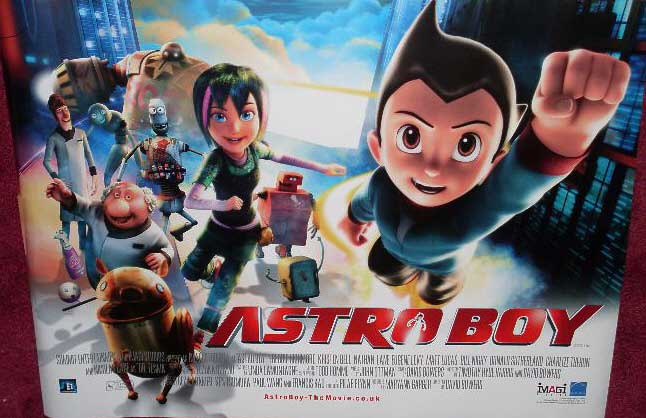 ASTRO BOY: Main UK Quad Film Poster