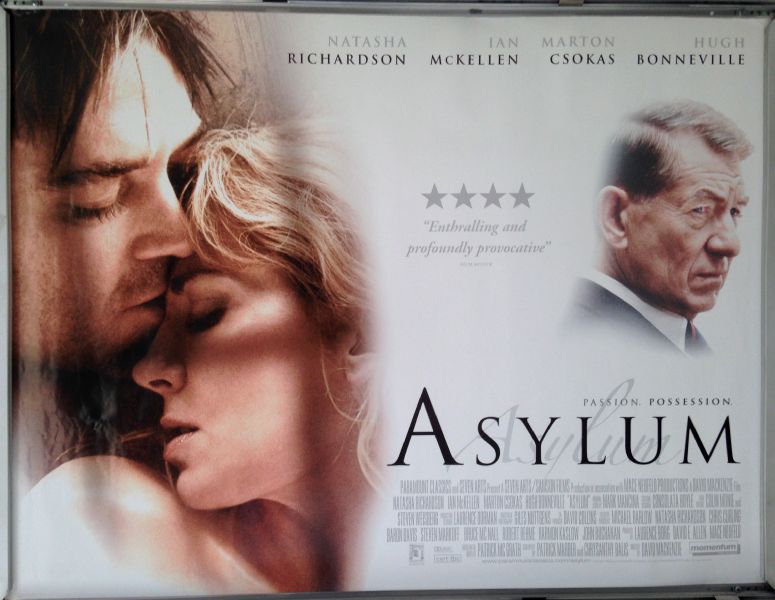 Cinema Poster: ASYLUM 2005 (Quad) Natasha Richardson Hugh Bonneville Cinema Poster: ASYLUM 2005 (Quad) Natasha Richardson Hugh Bonneville