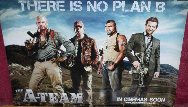 A-TEAM, THE: Full Body Version UK Quad Film Poster A-TEAM, THE: Full Body Version UK Quad Film Poster