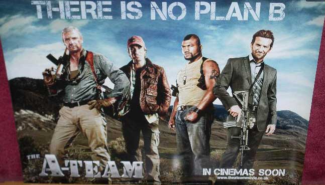 A-TEAM, THE: Full Body Version UK Quad Film Poster