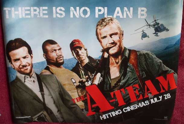 A-TEAM, THE: Half Body Version UK Quad Film Poster