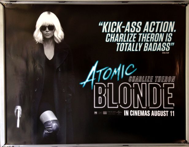 Cinema Poster: ATOMIC BLONDE 2017 (Advance Quad) Charlize Theron James McAvoy