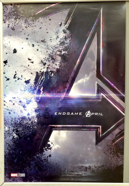 Cinema Poster: AVENGERS ENDGAME 2019 (Advance One Sheet) Robert Downey Jr. Chris Evans