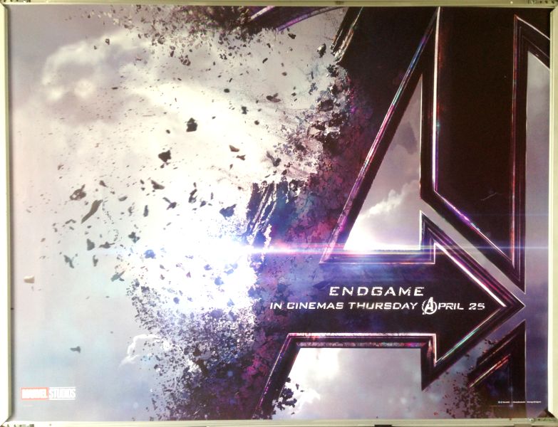 Cinema Poster: AVENGERS ENDGAME 2019 (Advance Quad) Robert Downey Jr. Chris Evans