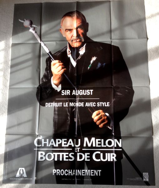 Cinema Poster: AVENGERS, THE 1998 (Sir August French Grande) Sean Connery Cinema Poster: AVENGERS, THE 1998 (Sir August French Grande) Sean Connery