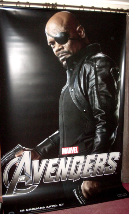 AVENGERS ASSEMBLED: Nick Fury Cinema Banner - Samuel L. Jackson
