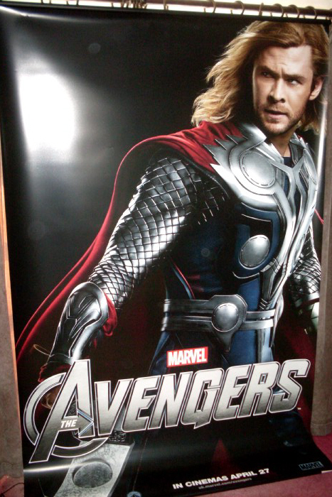 AVENGERS ASSEMBLED: Thor Cinema Banner - Chris Hemsworth