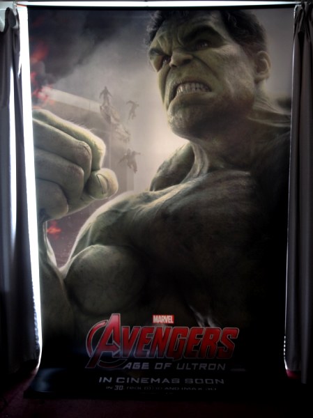 Cinema Banner: AVENGERS AGE OF ULTRON 2015 (Hulk) Jeremy Renner Mark Ruffalo Cinema Banner: AVENGERS AGE OF ULTRON 2015 (Hulk) Jeremy Renner Mark Ruffalo