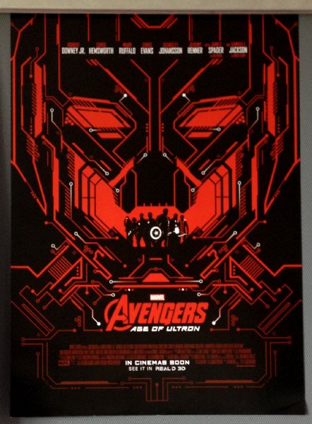 Cinema Poster: AVENGERS AGE OF ULTRON 2015 (Red Mini) Robert Downey Jr. Cinema Poster: AVENGERS AGE OF ULTRON 2015 (Red Mini) Robert Downey Jr.