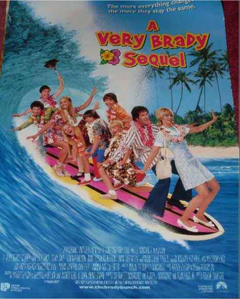 A VERY BRADY SEQUEL: One Sheet Film Poster