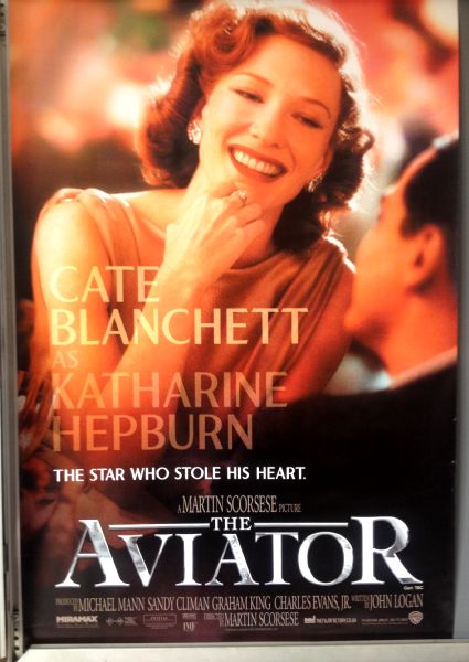 Cinema Poster: AVIATOR, THE 2004 (Mini Cate Blanchett One Sheet) Leonardo DiCaprio
