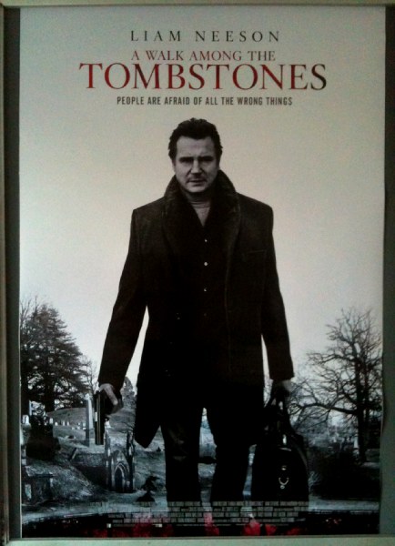 Cinema Poster: A WALK AMONG THE TOMBSTONES 2014 (One Sheet) Liam Neeson Dan Stevens
