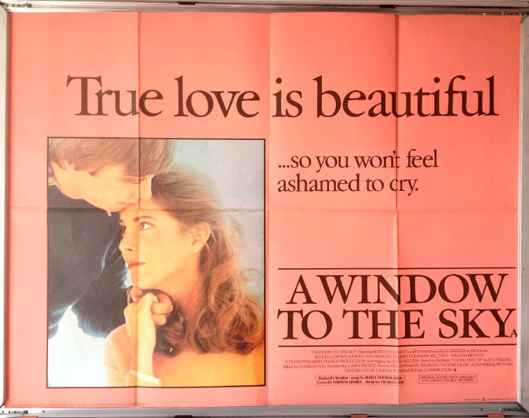 Cinema Poster: A WINDOW TO THE SKY 1975 (Quad) Marilyn Hassett Beau Bridges