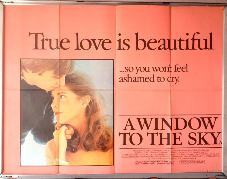 Cinema Poster: A WINDOW TO THE SKY 1975 (Quad) Marilyn Hassett Beau Bridges Cinema Poster: A WINDOW TO THE SKY 1975 (Quad) Marilyn Hassett Beau Bridges