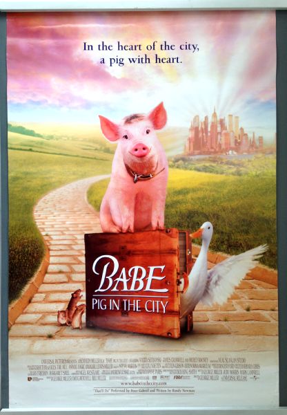 Cinema Poster: BABE PIG IN THE CITY 1998 (Main One Sheet) Cinema Poster: BABE PIG IN THE CITY 1998 (Main One Sheet)