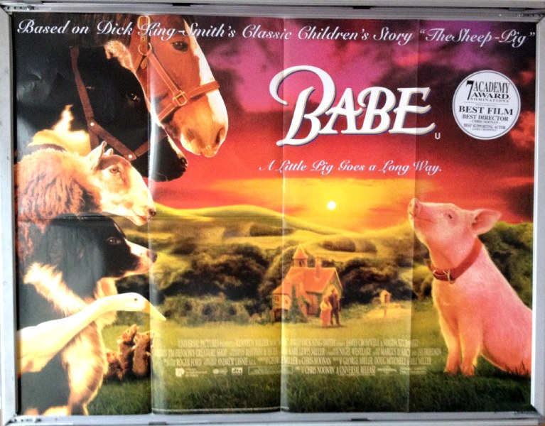 BABE: Main UK Quad Film Poster