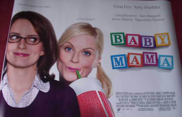 BABY MAMA: UK Quad Film Poster