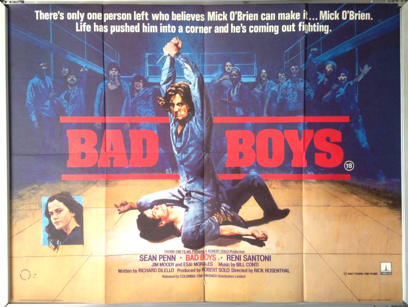 Cinema Poster: BAD BOYS 1983 (Quad) Sean Penn Ally Sheedy Alan Ruck