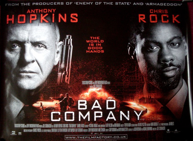BAD COMPANY: UK Quad Film Poster BAD COMPANY: UK Quad Film Poster