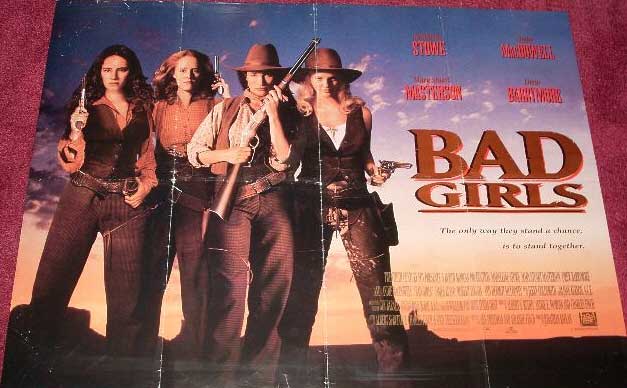 BAD GIRLS: UK Quad Film Poster