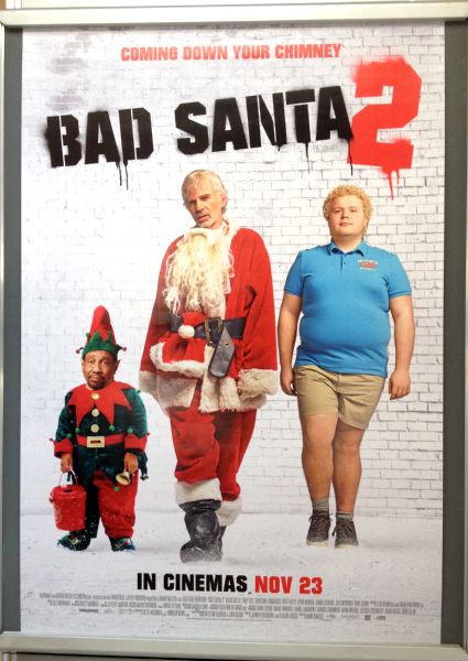Cinema Poster: BAD SANTA 2 2016 (One Sheet) Billy Bob Thornton Kathy Bates Cinema Poster: BAD SANTA 2 2016 (One Sheet) Billy Bob Thornton Kathy Bates