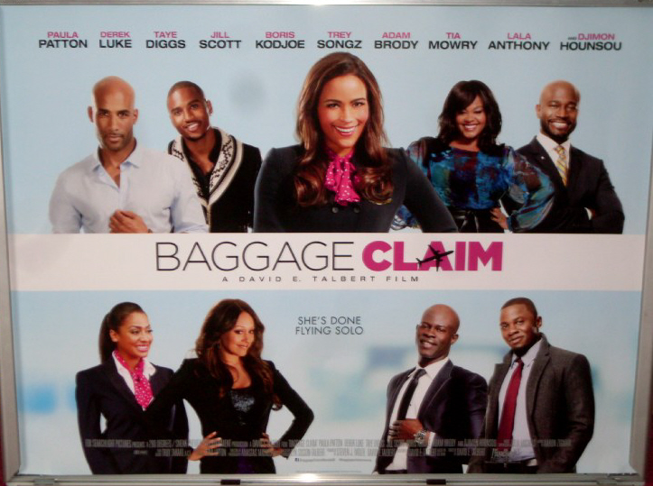 BAGGAGE CLAIM: UK Quad Film Poster BAGGAGE CLAIM: UK Quad Film Poster