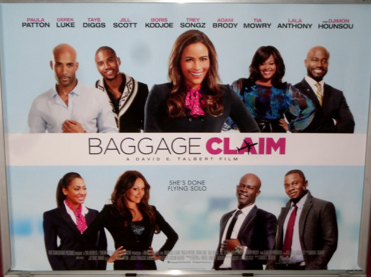 BAGGAGE CLAIM: UK Quad Film Poster