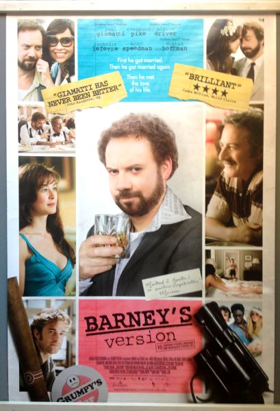 BARNEY'S VERSION: One Sheet Film Poster