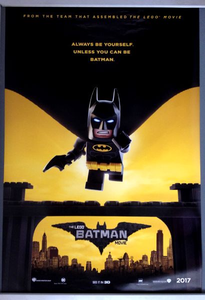Cinema Poster: LEGO BATMAN MOVIE 2017 (Advance One Sheet) Will Arnett Cinema Poster: LEGO BATMAN MOVIE 2017 (Advance One Sheet) Will Arnett